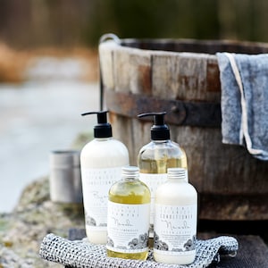 Organic Nettle Herbal Shampoo with Lemongrass and Lavender essential oils. Biodegradable. image 3