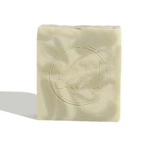 Green Clay Lemongrass. Organic artisan Soap with French green clay and Lemongrass essential oil.