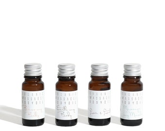 Massage Oil Set - Mini Body Oil Gift Box