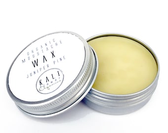 Organic Moustache Styling Wax  - Juniper and Pine