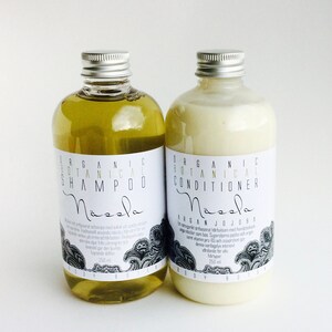 Organic Nettle Herbal Shampoo with Lemongrass and Lavender essential oils. Biodegradable. image 6