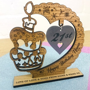 Lembrança personalizada Presente especial de aniversário 10º 13º 16º 18º 21º 25º 30º 40º 50º 60º 70º 75º 80º 90º 100º Cartão com qualquer número