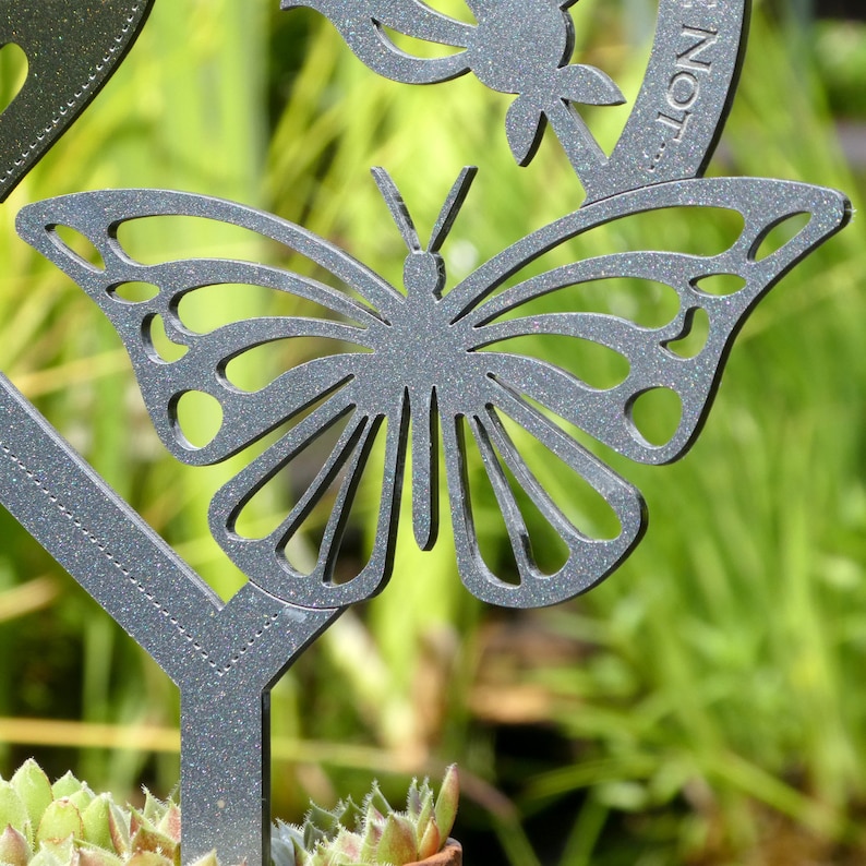 Memorial Gift Butterfly Ornament Grave Decoration Etsy