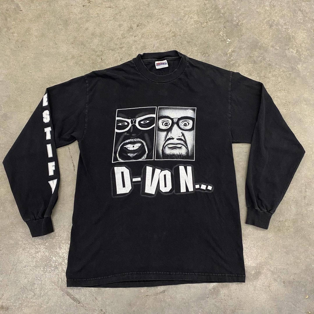 D-von (dudley Boyz) “get the Table” WWF Y2K Vintage Tee - Etsy