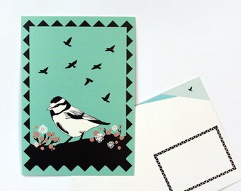 Summer Bird Postcard