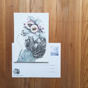 Peachlady, Postkarte Bild 3