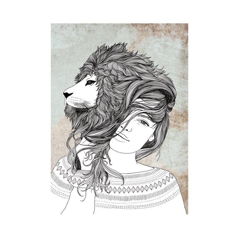 Lioness Postcard image 1