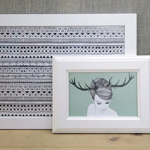 Antler Girl, postcard image 2