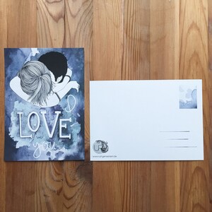 I love you, Postkarte Bild 3