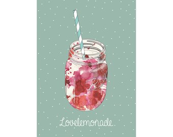 Lovelemonade, digital print A3