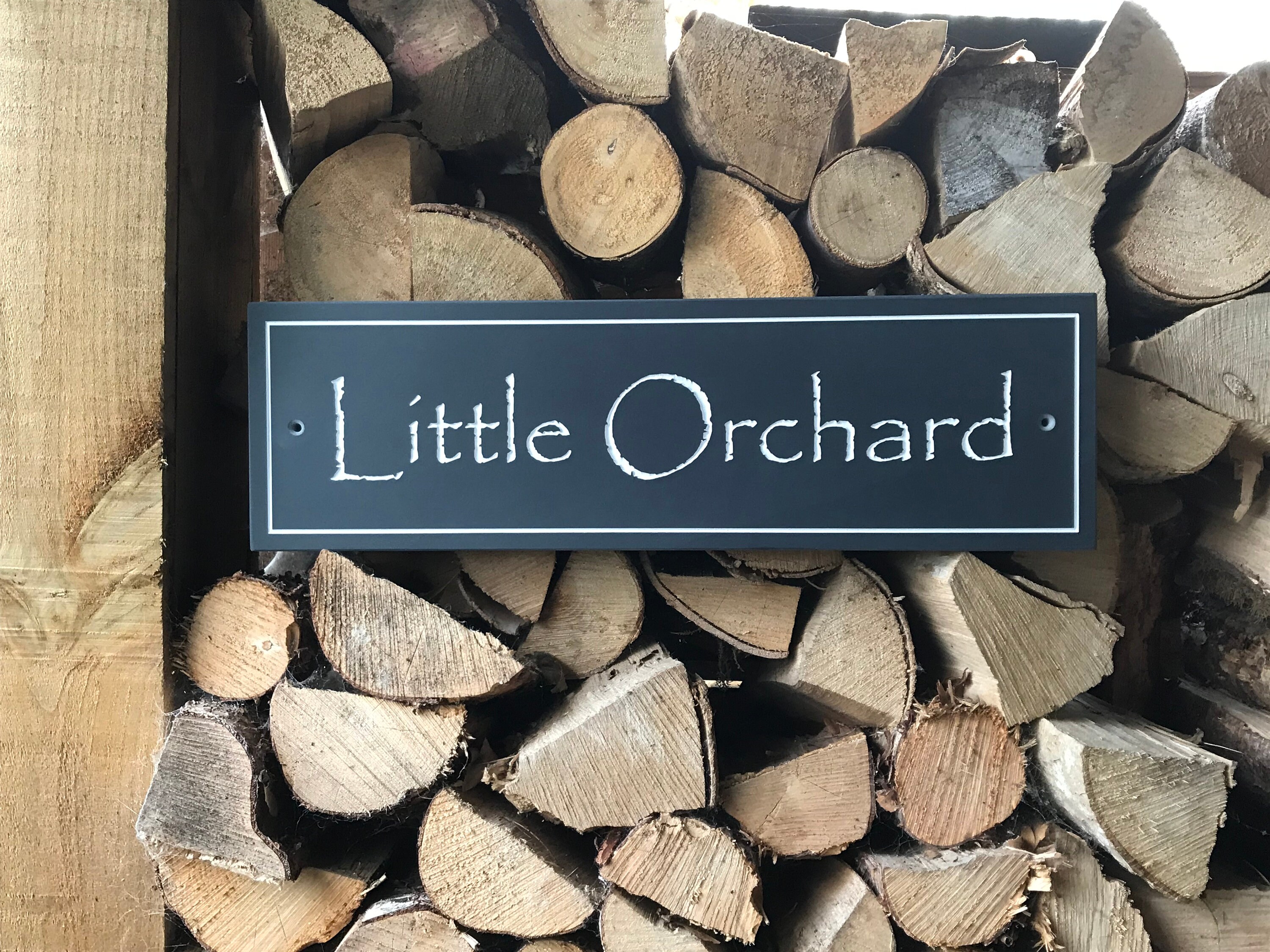 Slate House Signs With Borders 20mm Thick Slate Deep Engraved Etsy UK