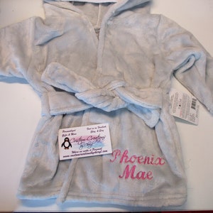 Baby penguin dressing gown shop