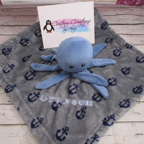 Octopus Blanket Etsy