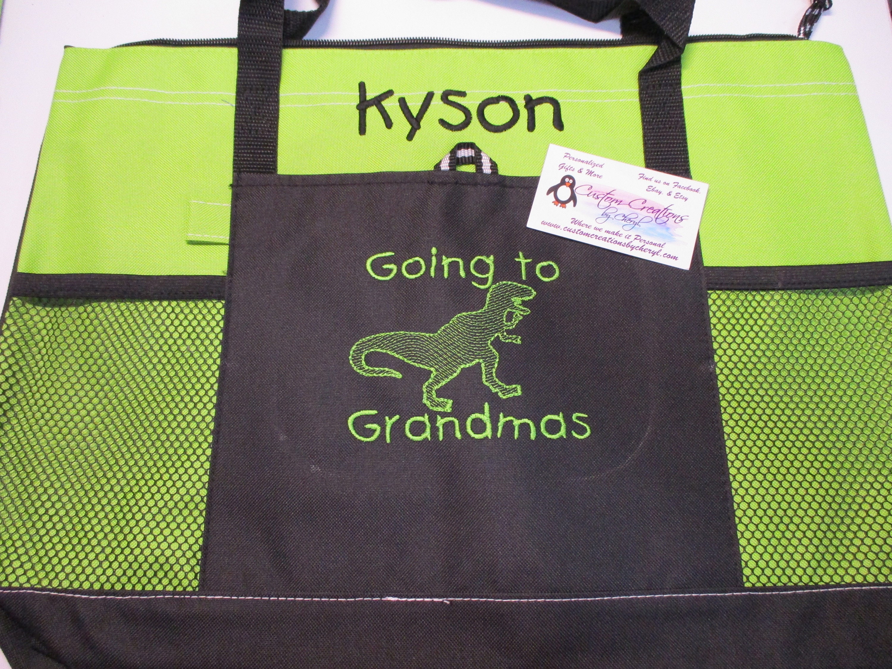 Sac De Voyage Vintage Going To Grandmas – Enfants – Bagage Souple Multicolore