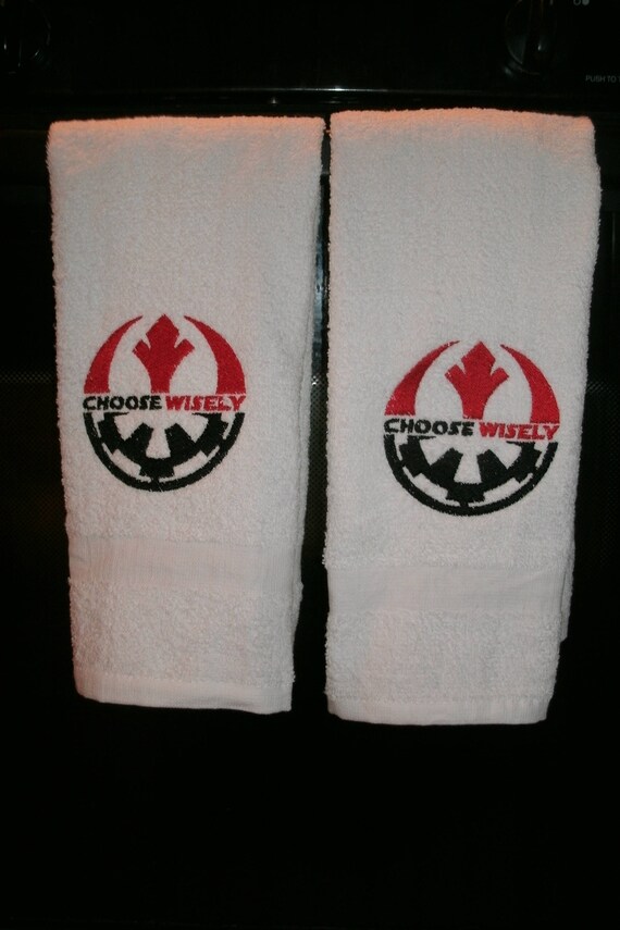 star wars hand towels