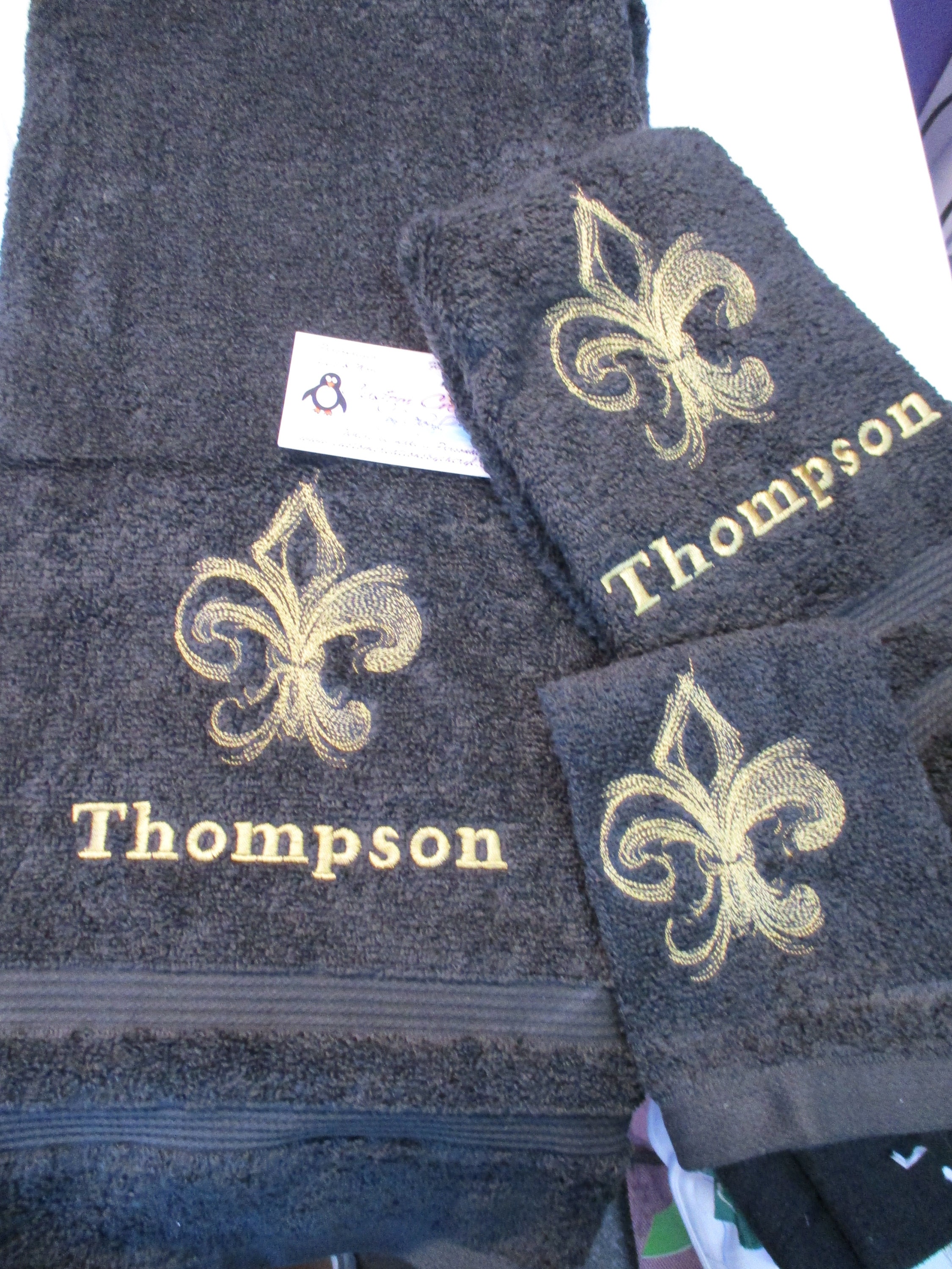 Fleur de lis towels new arrivals