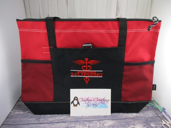 Registered Nurse Split RN Personalized Nurse Personalized Tote Bag