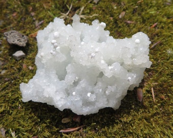 wunderschöner Prehnit 7cm ca. 60 Gramm Kristall Steine Mineralien Kristalle Deko Schutzstein Chakra Reiki