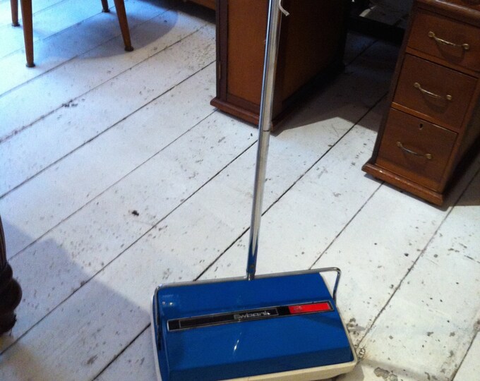 Retro Original Working Blue Ewbank Carpet Sweeper Etsy