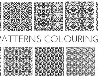 Tiny Patterns Colouring Pack