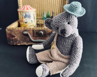 Charlie Mohair Teddy bear (11.81in.) 30 cm