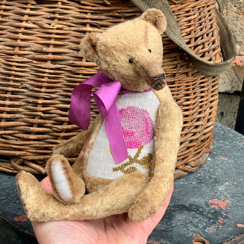 Teddy bear 22 cm 8.66in. image 6