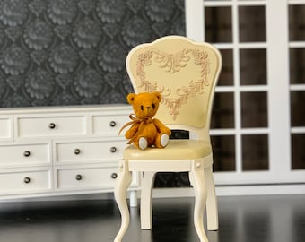 Tiny teddy bear 2.36 in  (6.0 cm)  Miniature teddy bear for you or your doll light brown mini teddy bear Artist teddy Hand made teddy bears