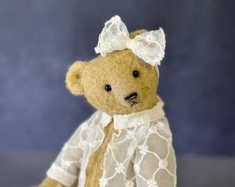 Coco  (10.24in.) 26 cm mohair teddy bear like a vintage bear