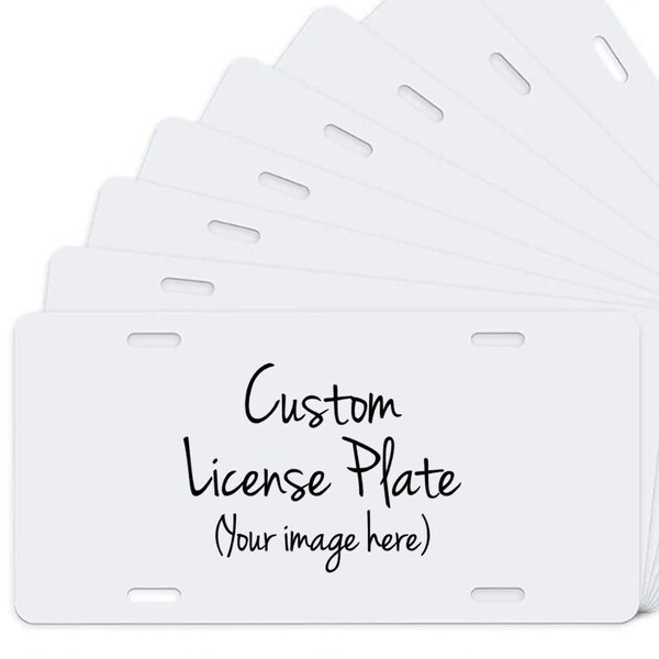 Create Your Own License Plate Etsy