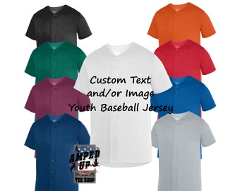 kids baseball jersey