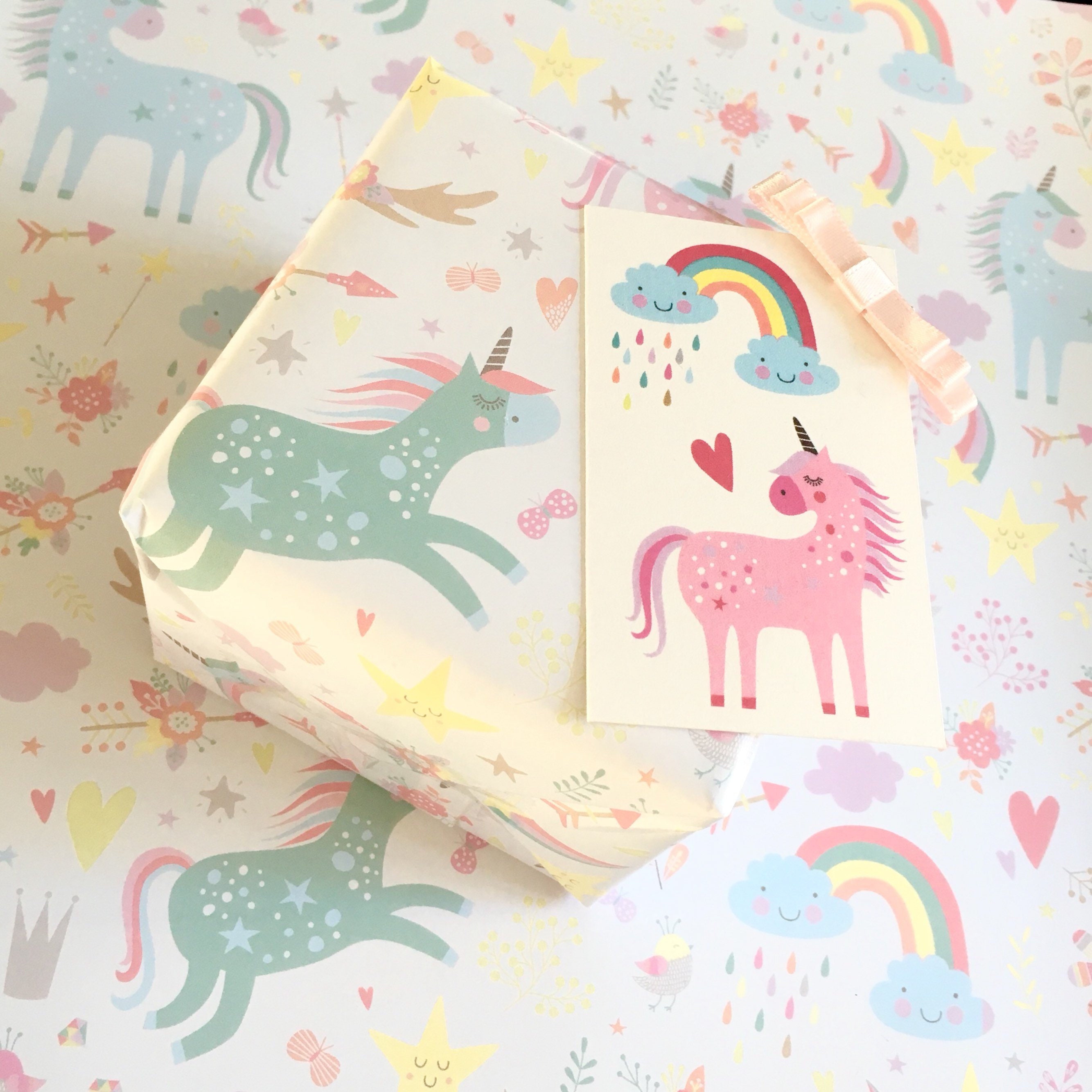 Unicorn Wrapping Paper | Etsy UK