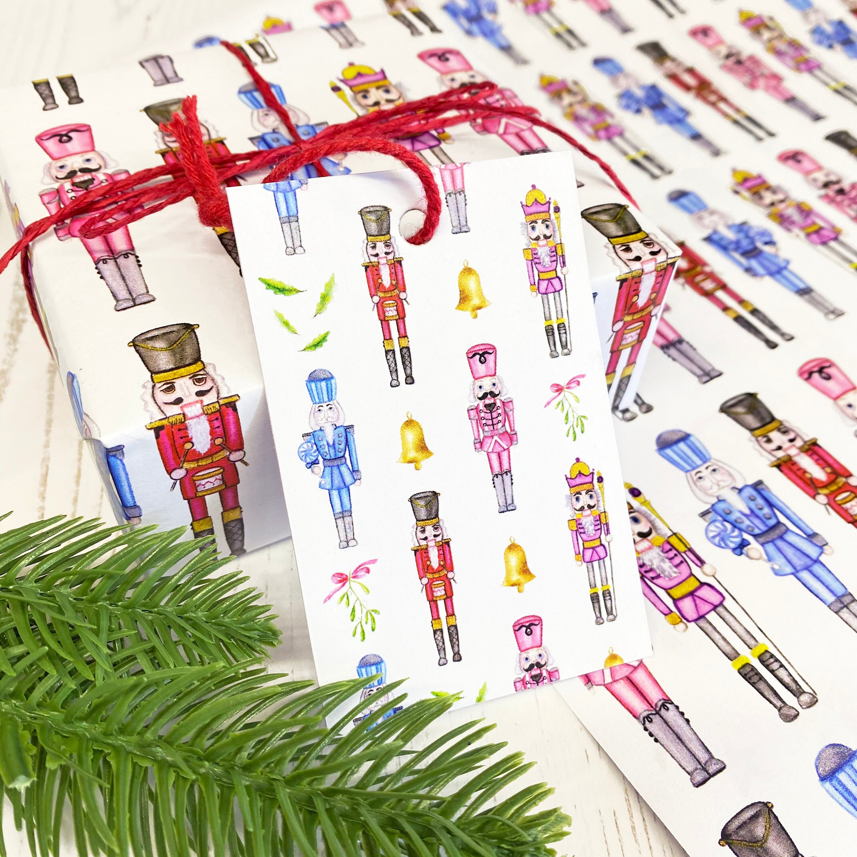 Nutcracker Luxury Wrapping Paper Gift Wrap Etsy UK