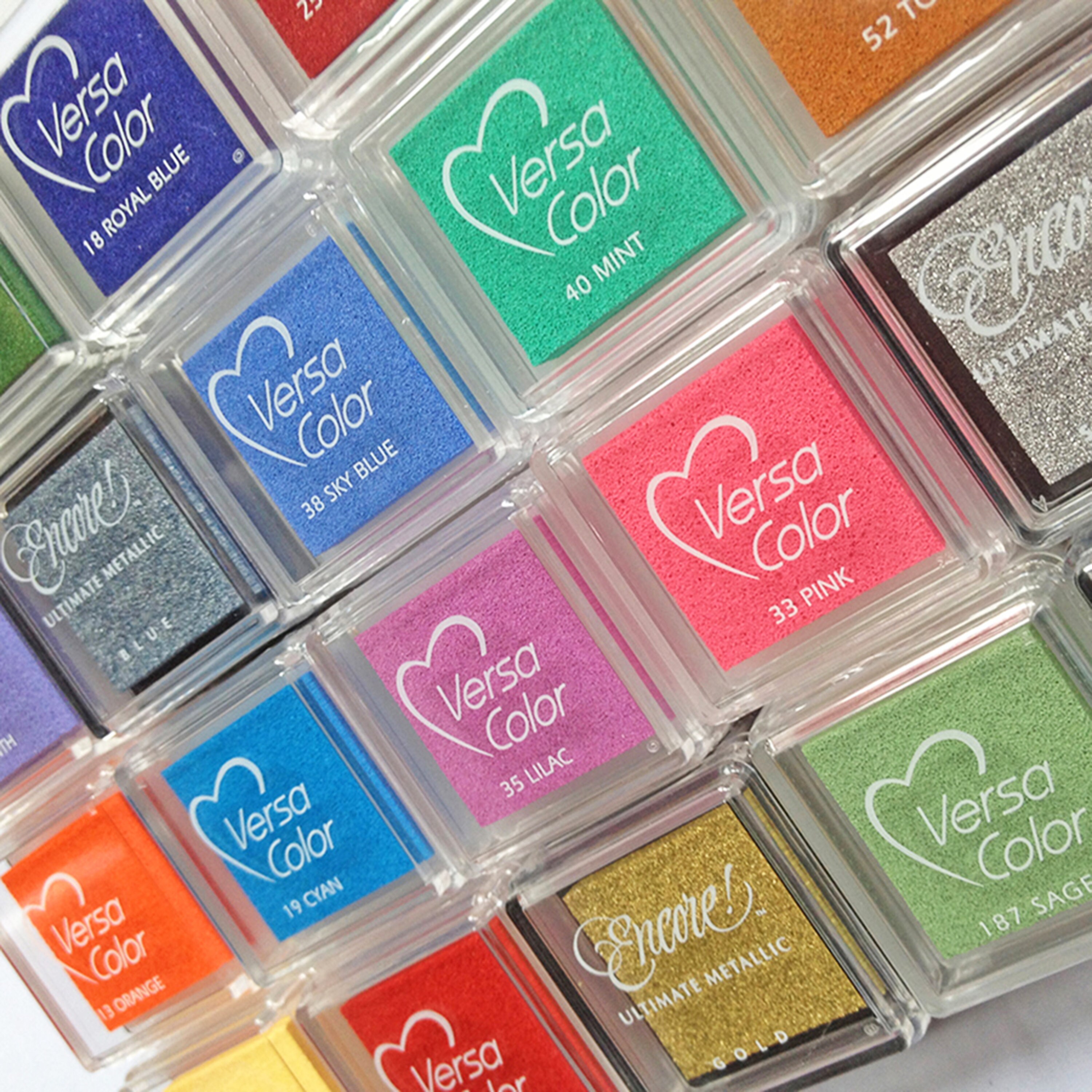Versa Color Mini Ink Pads for Craft and Fingerprinting Etsy UK