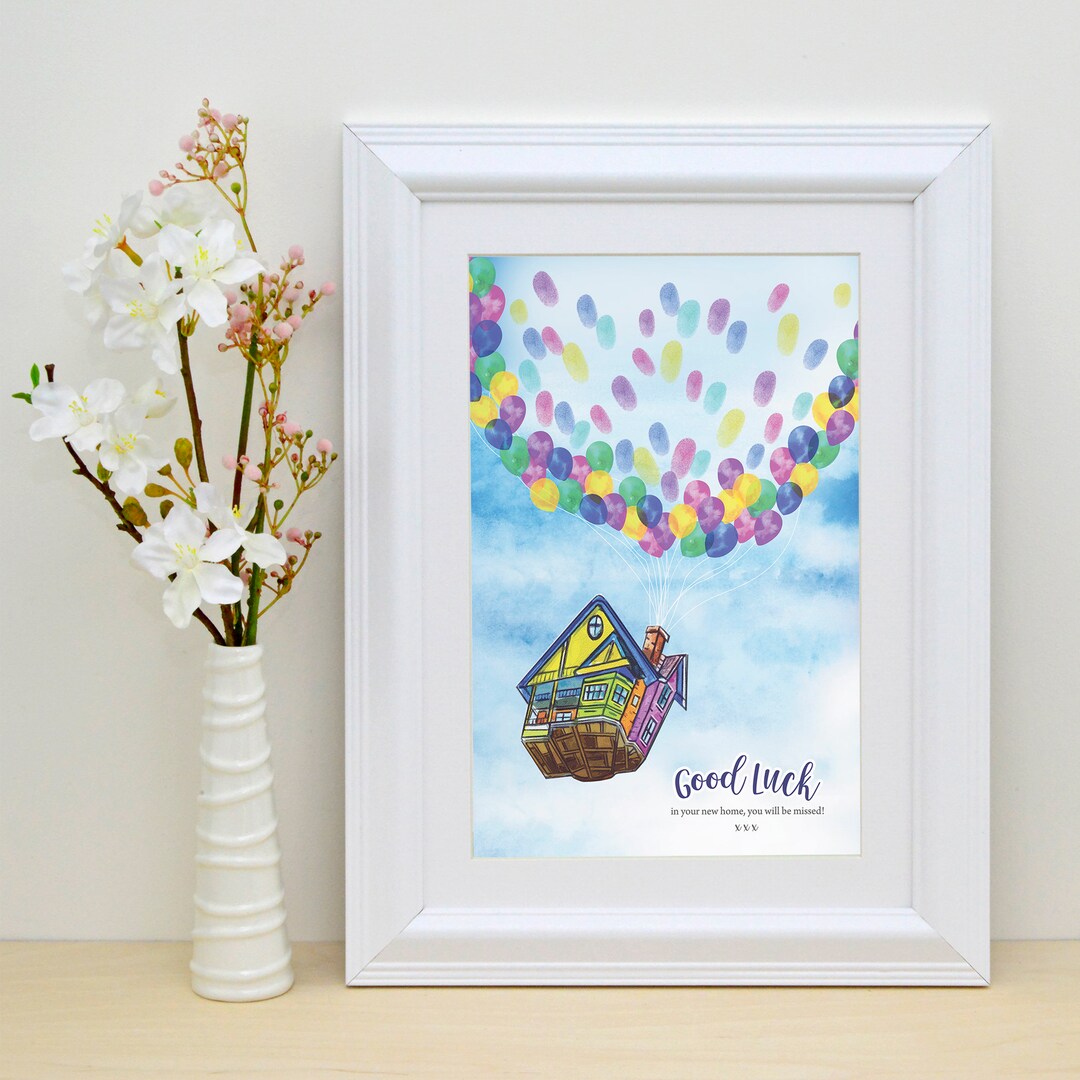 Moving Home Moving House Gift Fingerprint Keepsake Etsy UK