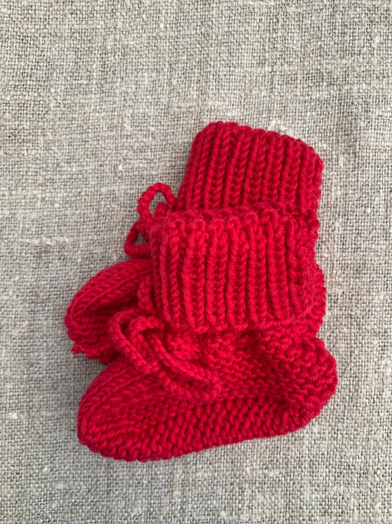 Baby Bootie RED image 4