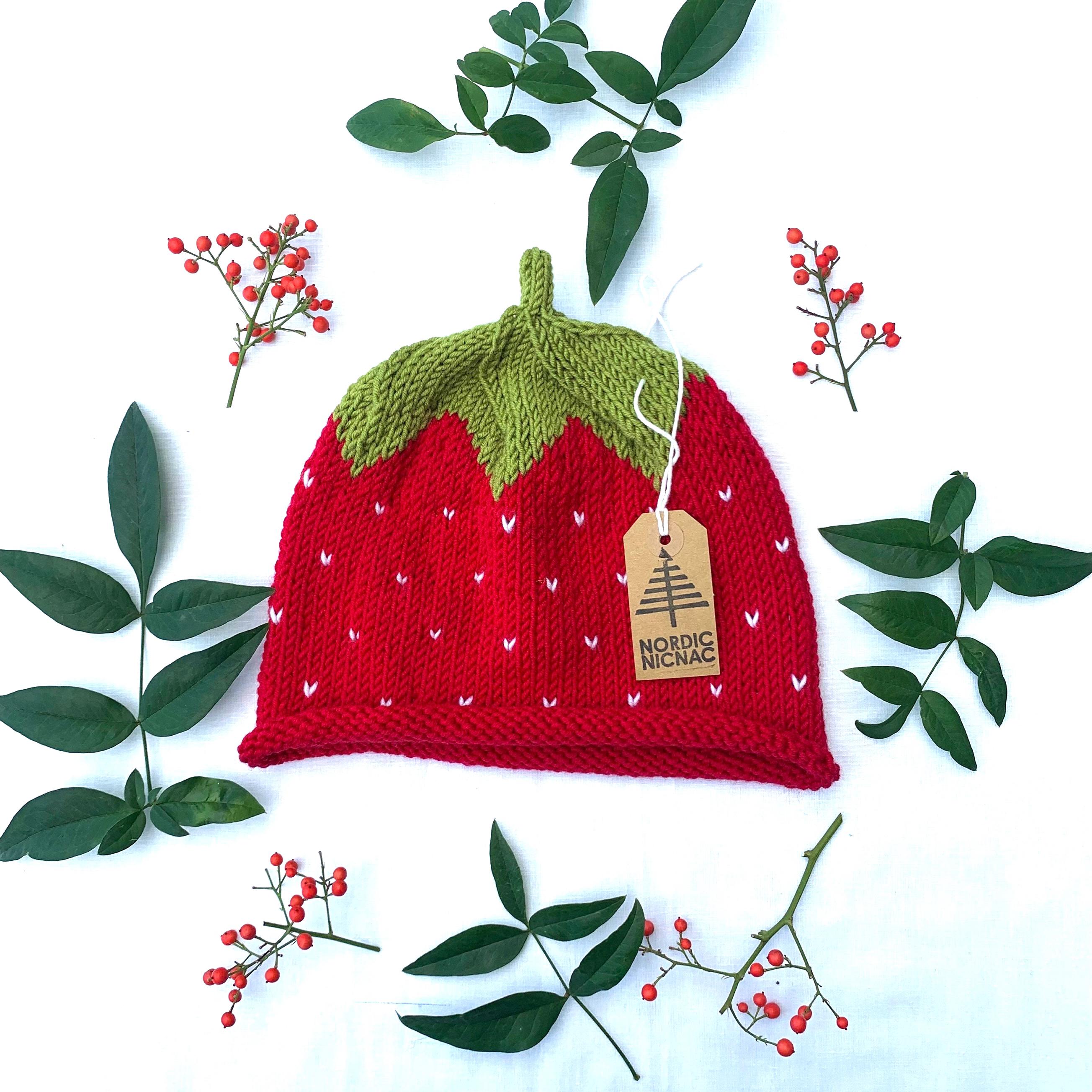 STRAWBERRY HAT - Adult Size - Etsy STRAWBERRY HAT - Adult Size - Etsy