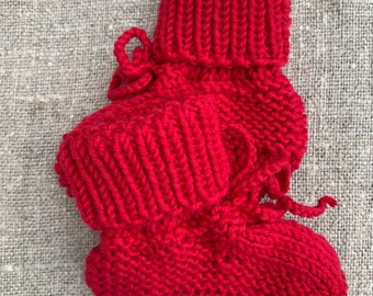 Baby Bootie - RED