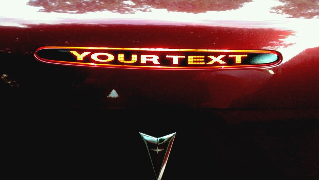 2005 to 2009 G6 3rd Brake Light Decal Overlay Fits Pontiac G6 Etsy