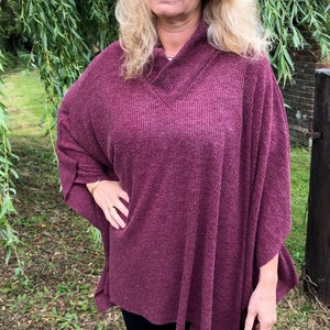 PDF DIGITAL DOWNLOAD Collared Cosy Top Sewing Pattern - one size fits all