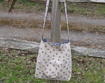 PDF DIGITAL DOWNLOAD Messenger Bag Sewing Pattern