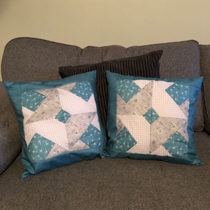 PDF DIGITAL DOWNLOAD Patchwork Cushion Sewing Pattern