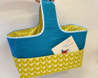 PDF DIGITAL DOWNLOAD Basket Bag Sewing Pattern