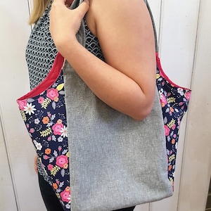 PDF DIGITAL DOWNLOAD Suzie Scoop Bag Sewing Pattern