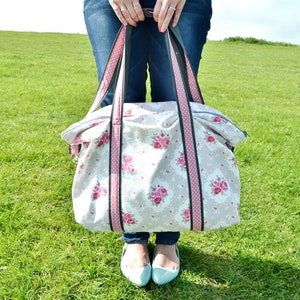 PDF DIGITALER DOWNLOAD Tilly Reisetasche Schnittmuster