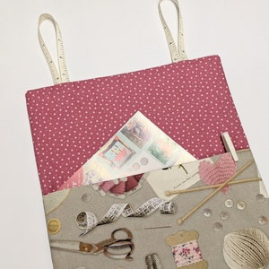 PDF DIGITAL DOWNLOAD Hanging organiser Sewing Pattern