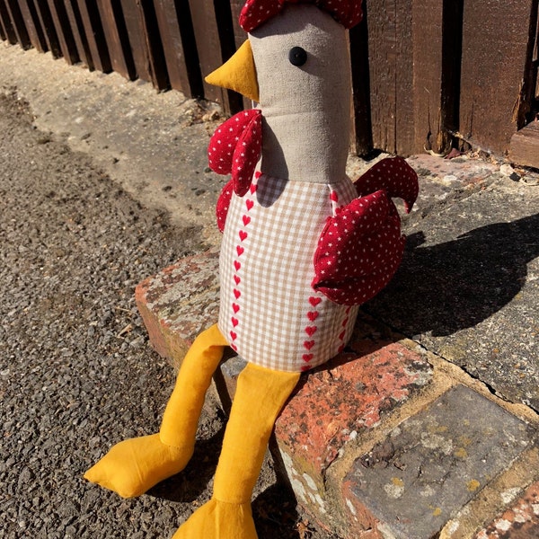 Chester Chicken Doorstop SEWING PATTERN