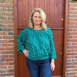 PDF DIGITAL DOWNLOAD Isabella Top Sewing Pattern