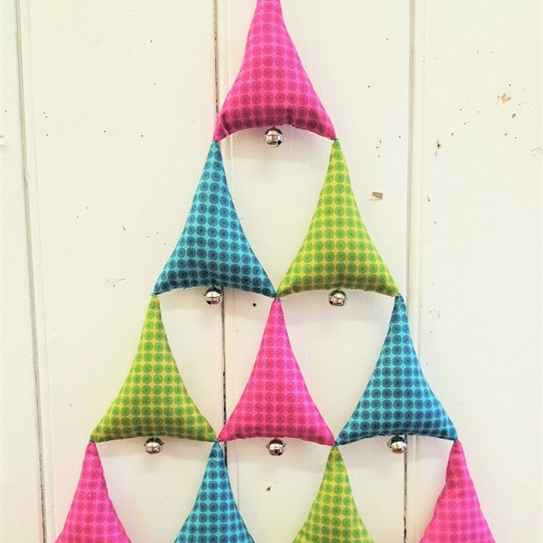 PDF DIGITAL DOWNLOAD Hanging Triangle Tree Sewing Pattern