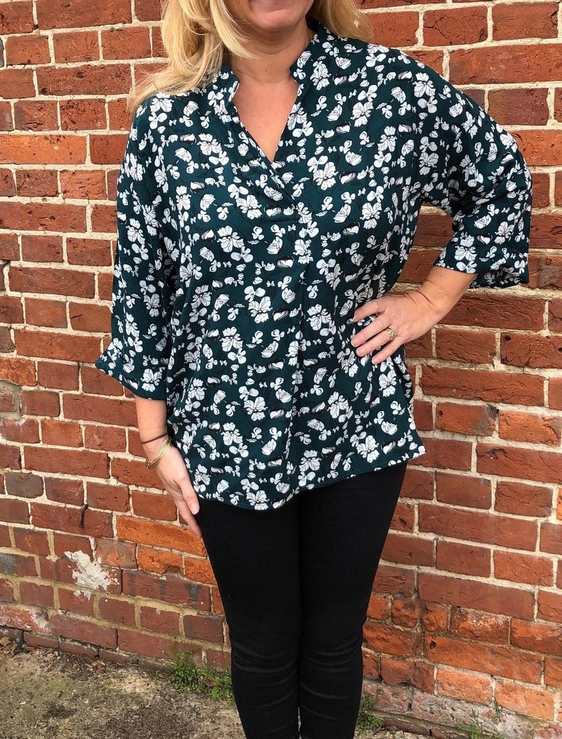 Lexi Top SEWING PATTERN UK Sizes 1028 Etsy