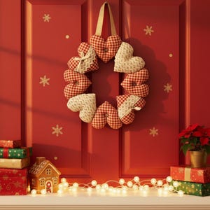 PDFデジタルダウンロード ハートリースの縫製パターン